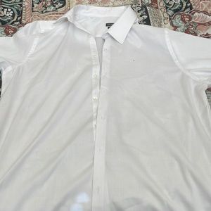 White Men’s Dress Shirt